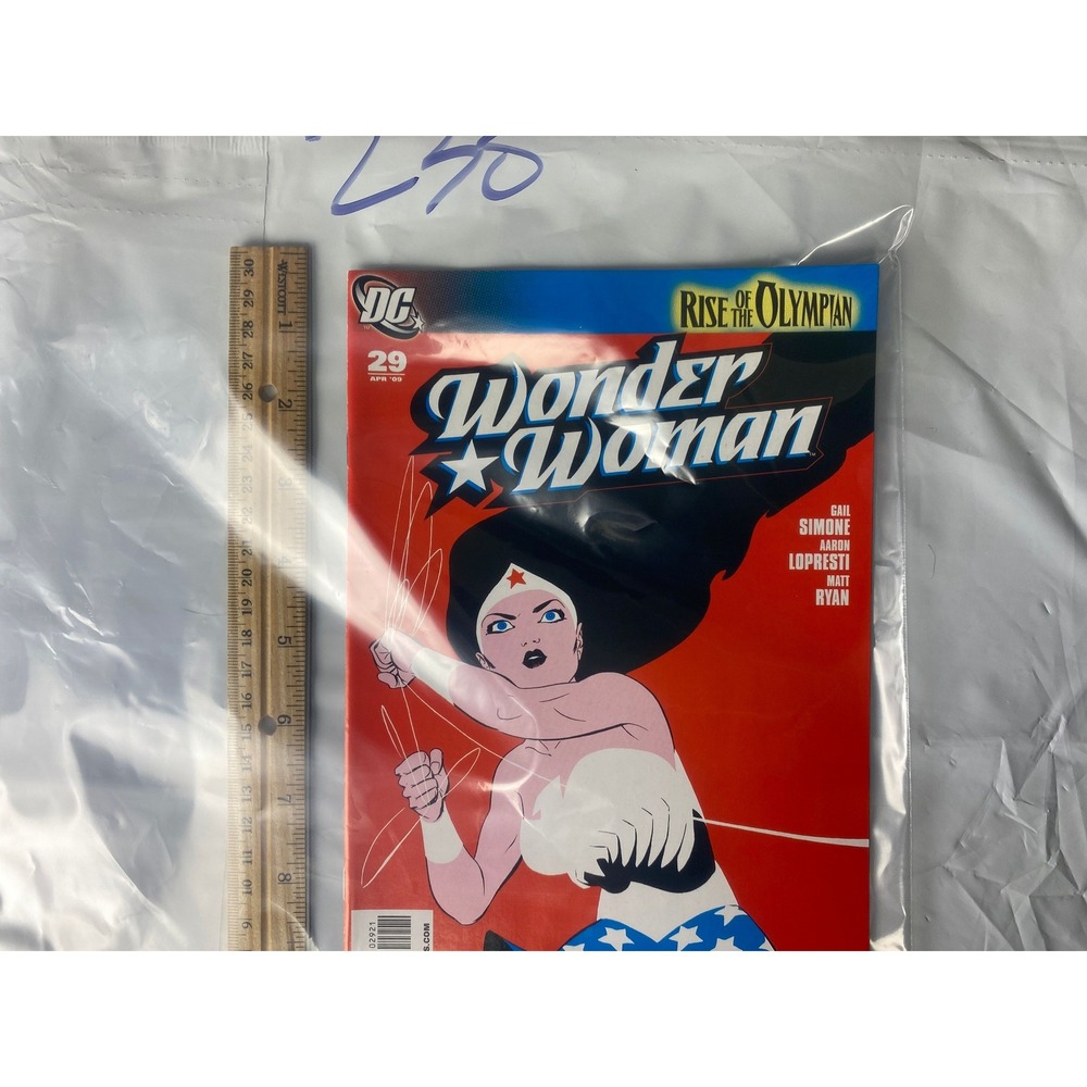 Wonder Woman Comic Book 29 Rise‎ of the Olympian DC Comics April 2009